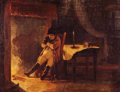 The Evening of the Battle of Champaubert by Nicolas Toussaint Charlet